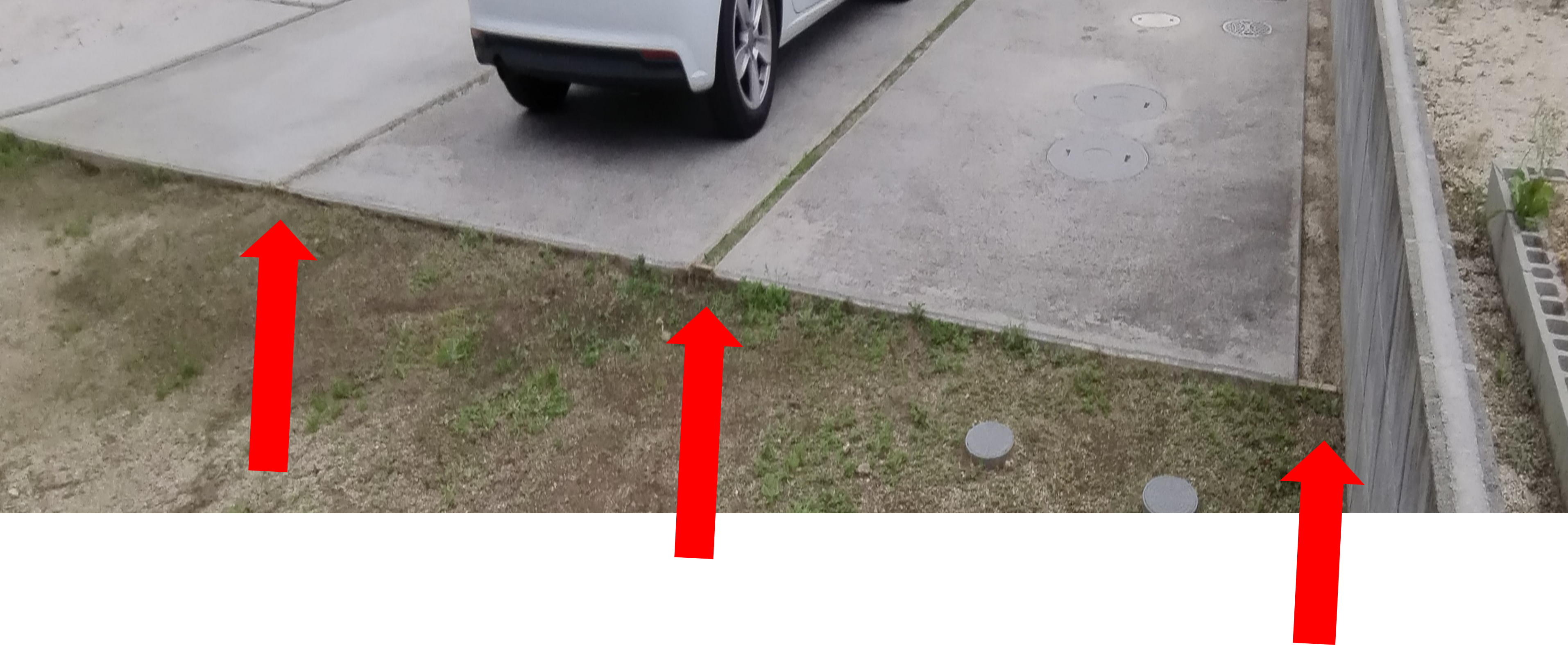 大田市 外構リフォーム 水道まわりの改善前の様子